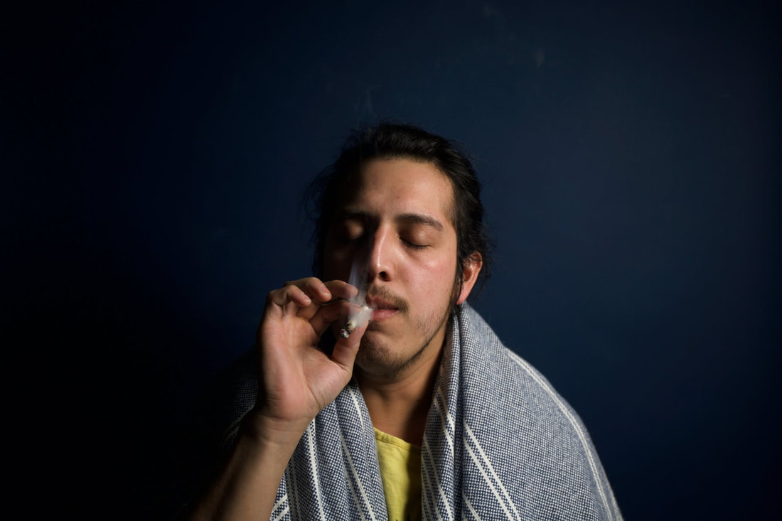 smoking weed